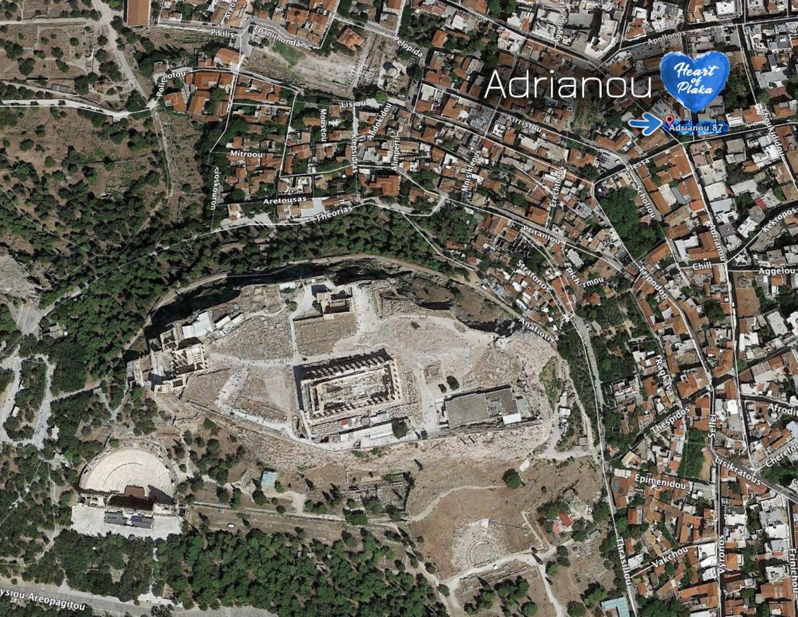 Adrianou At Heart Of Plaka Apartment Athena Bagian luar foto